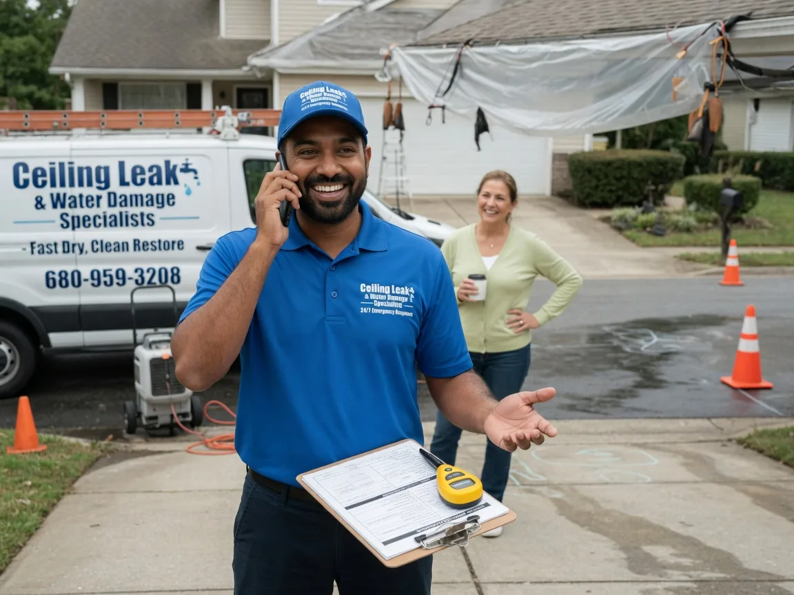 Ceiling Leak Cleanup Mchenry, MS FAQs