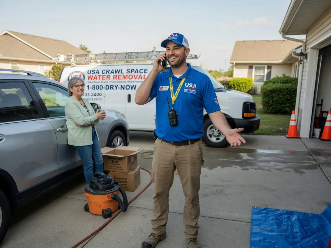 Crawl Space Water Removal Mchenry, MS FAQs